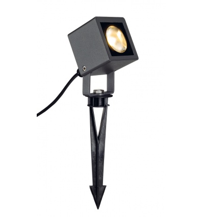 NAUTILUS SQUARE LED spot, carré, anthracite, 6,7W, 3000K