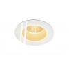 PATTA-F encastré plafond, rond, blanc, 12W, 3000K, 38°, alim incluse