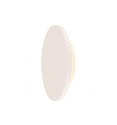 PLASTRA, applique plafonnier, rond, 30cm, plâtre blanc, LED 7,4W 3000K