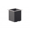 Pot d´encastrement pour H-POL, anthracite