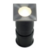 POWER TRAIL-LITE carré, inox 316, 1W LED 3000K, IP67