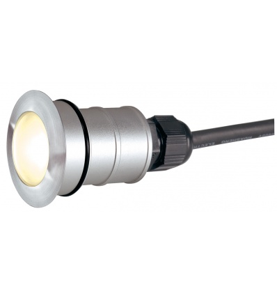 POWER TRAIL-LITE rond, inox 316, 1W LED 3000K, IP67