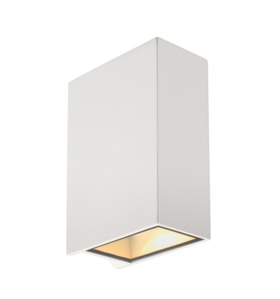 QUAD 2 XL, applique, carrée, blanche, LED, 2x3W, 3000K up-down, IP44