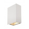 QUAD 2 XL, applique, carrée, blanche, LED, 2x3W, 3000K up-down, IP44