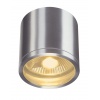 ROX CEILING plafonnier, rond, alu brossé, QPAR111, max. 50W