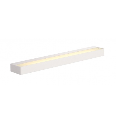 SEDO 14 LED, applique, carrée, blanche, verre satiné