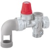 GROUPE SECURITE NF 34 COUDE POUR CHAUFFE EAU HORIZONTAL