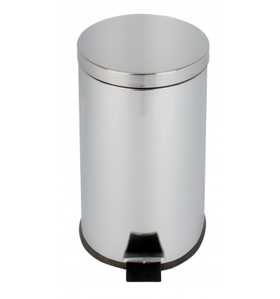 COLLECTEUR à pédale 20L inox miroir