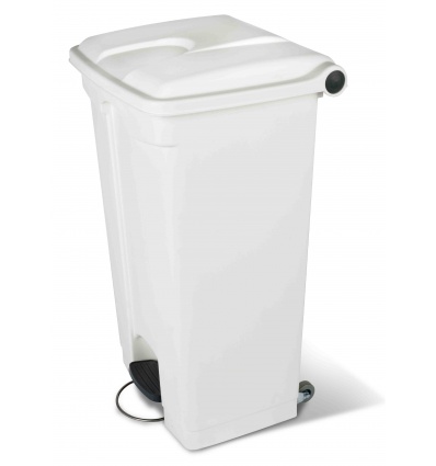 CONTAINER 90L blanc couvercle blanc