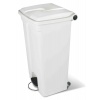 CONTAINER 90L blanc couvercle blanc