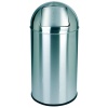 COLLECTEUR PUSH 40L inox miroir