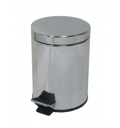 COLLECTEUR à pédale 3L inox miroir