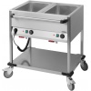 Chariot bain-marie à eau 2 x GN 1/1 CCBM2H