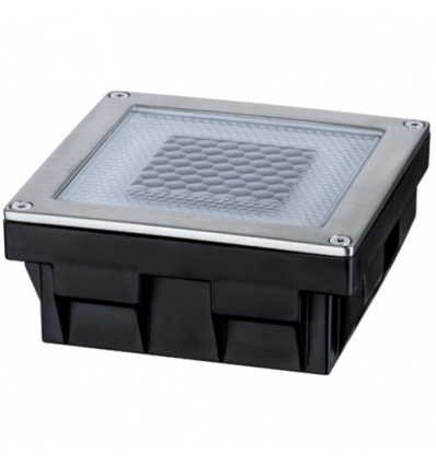 Projecteur encastré kit solaire sol Cube IP67 LED 0,24W