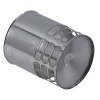 Terminal de protection inox mâle Ø 80