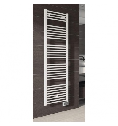 Radiateur sèche-serviettes électrique Flèche blanc hauteur 1322 mm largeur 500 mm 750 W