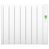 Radiateur électrique horizontal à fluide caloporteur Sygma blanc 750W