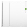 Radiateur électrique horizontal à fluide caloporteur Sygma blanc 750W