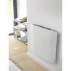 Radiateur électrique chaleur douce Divali connecté horizontal 1500 W Blanc Carat - L 930 mm x H 565 mm