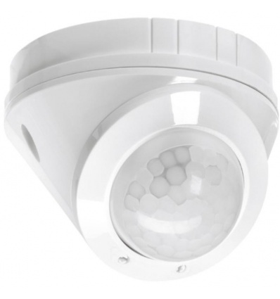 Ecodetecteur de mouvement infrarouge 180 degres mur plafond IP55