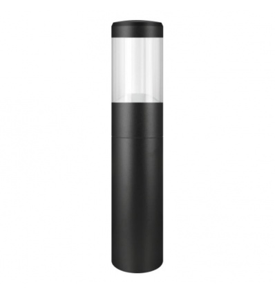 Borne extérieure LED Bollard Lanterne 12W 3000°K gris