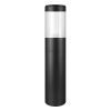 Borne extérieure LED Bollard Lanterne 12W 3000°K gris