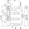 Ensemble complets fiches Exacta 495 menuiserie bois Ø16 mm boîte de 10