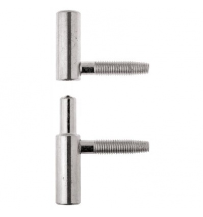 Ensembles fiches complètes mâles + femelles noeud plat Ø 13 mm pour menuiserie bois 075 avec butée à bille boîte de 25