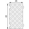 Gabarit de pose pour Dinaplot 420 x 225 mm