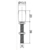 Guide du bas à olive et sabot 1088 pour U 25x17 porte coulissante Sportub