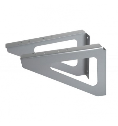 Equerre de fixation murale pour boîtes aux lettres Renz - Gris argent RAL 9006M