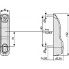 Module Antipanique PREMIUM EVOLUTION PE12 MEC finition noir