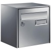 Boîte aux lettres inox Loft anticorrosion - demi-format - L 300 x H 290 x P 150 mm