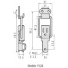 GRENOUILLERE LEVIER 7006 45X122 PIECE