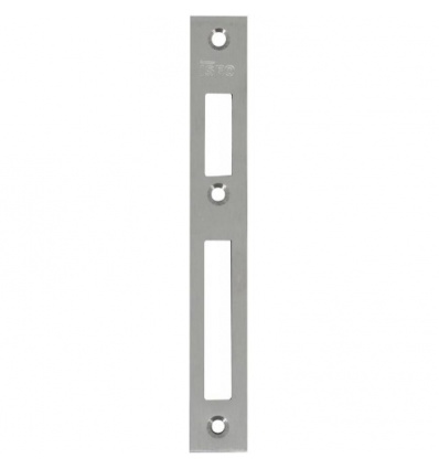 Gâche haut et bas plate 24 x 3 x 132 mm en inox Performa