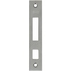 Gâche haut et bas plate 24 x 3 x 132 mm en inox Performa