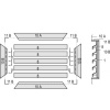 CLIP POUR GRILLE 411 419