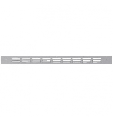 GRILLE PLATE 375X22 NOIR 478