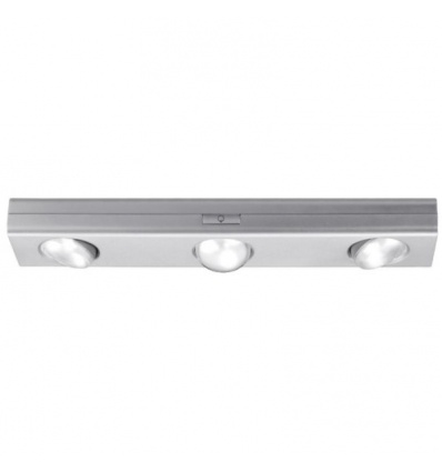 Réglette LED 3 spot à pile AAA 3x0,18W