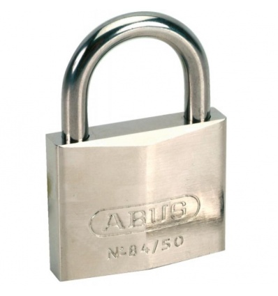 Cadenas à clés corps laiton chromé anse inox type 84 IB 50