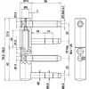 Demi-fiches menuiserie bois femelles Exacta 495 boîte de 65