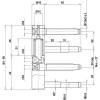 Demi-fiche mâle Exacta 495 diamètre 20 mm boîte de 25