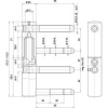 Demi-fiche mâle Exacta 495 diamètre 20 mm boîte de 25