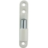 Fiches mâles type P50 nœud Ø 15 mm finition Blanc RAL 9010 à 3 trous de fixation pour menuiserie PVC B 90