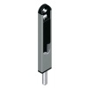 Verrou finition argent longueur 170 mm pour menuiserie aluminium types Dator 6840, 6850 et 6860