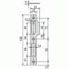 GACHE PLATE A TALON METALUX 8