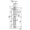 GACHE PLATE A TALON METALUX 8