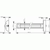 Serrures antipanique touch-bar TP 100 coupe-feu 1 point latéral