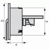 Grille de ventilation intérieures Ø 100 mm - à fermeture FATM pour tubes PVC et gaines