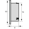 GRILLE VENT. TUYAU GATM 125